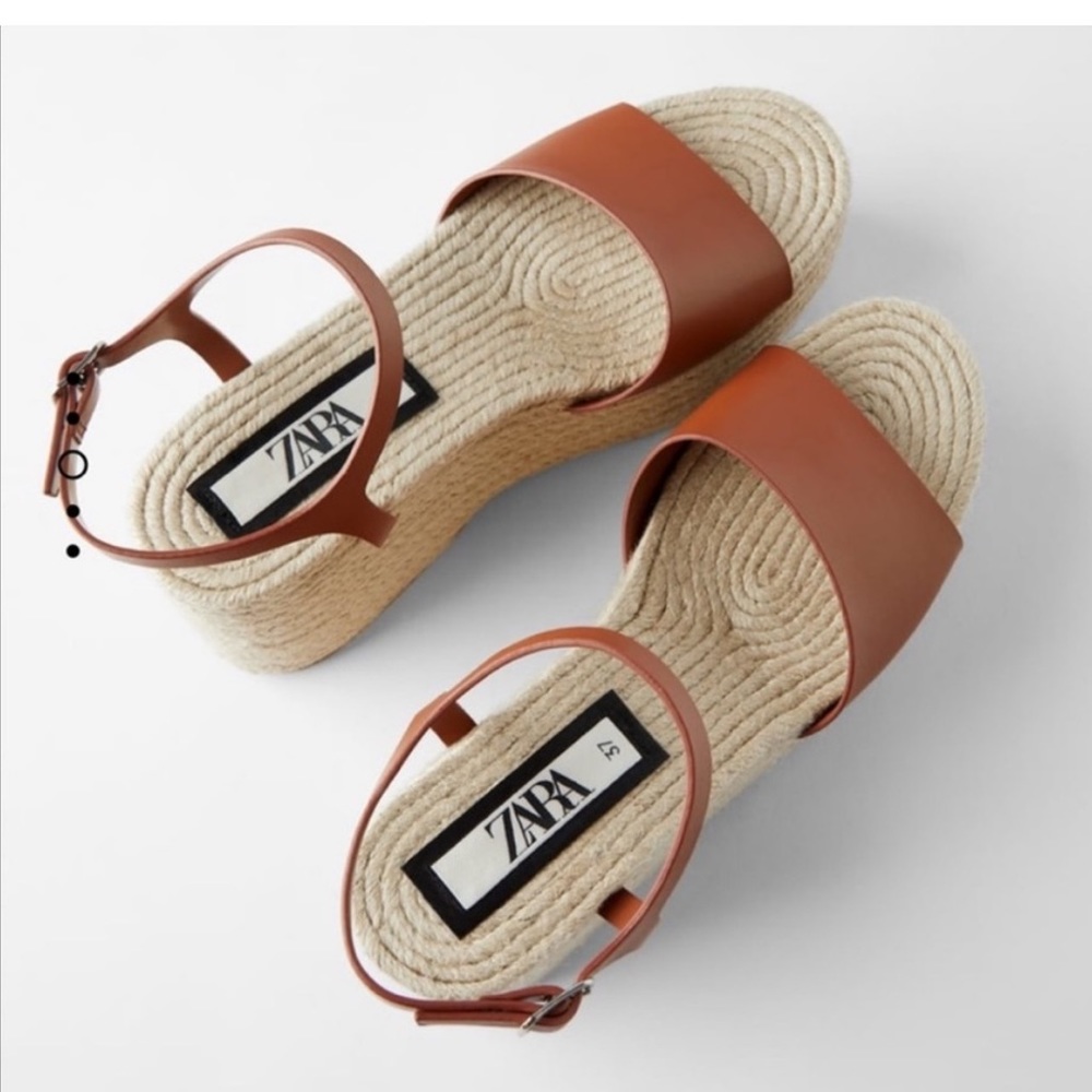 Zara Espadrille Platforms